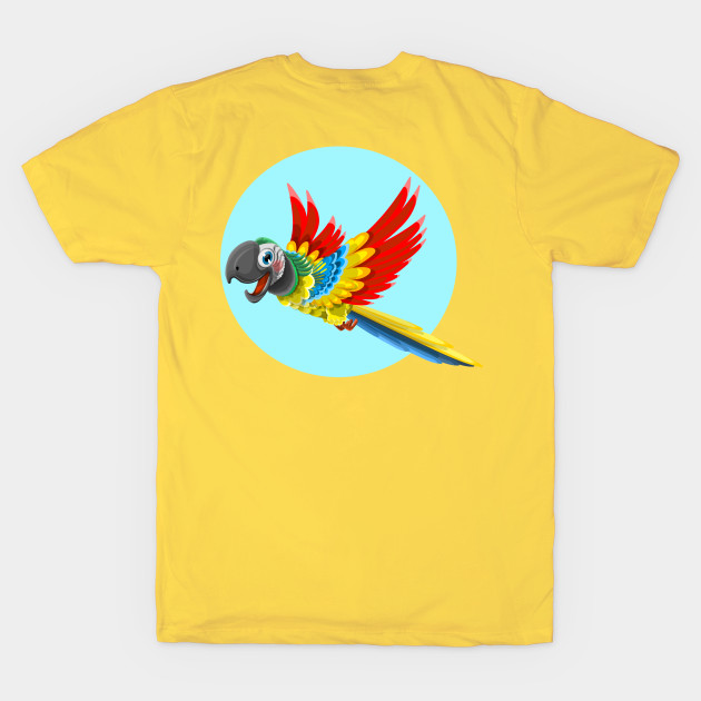 Parrot tshirt by Teeeyes